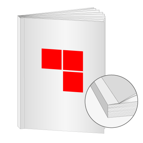 Broschüren Klebebindung DIN A4