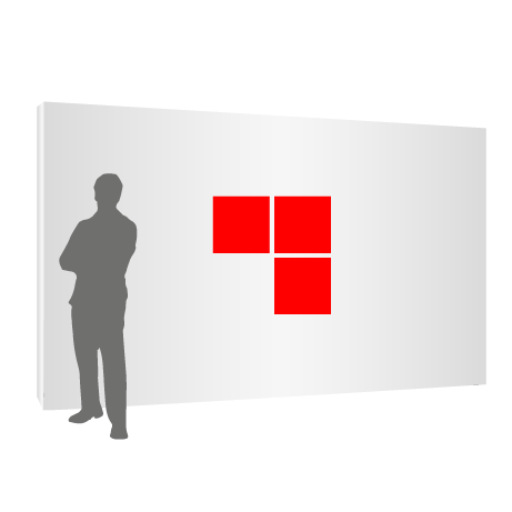 Textilfaltwand