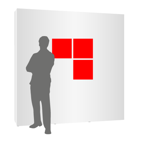 Textilfaltwand
