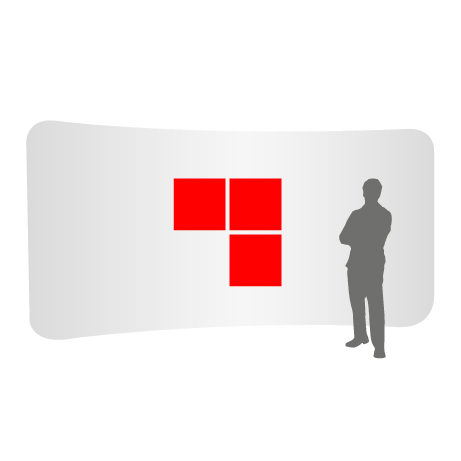 Textilwand ALU